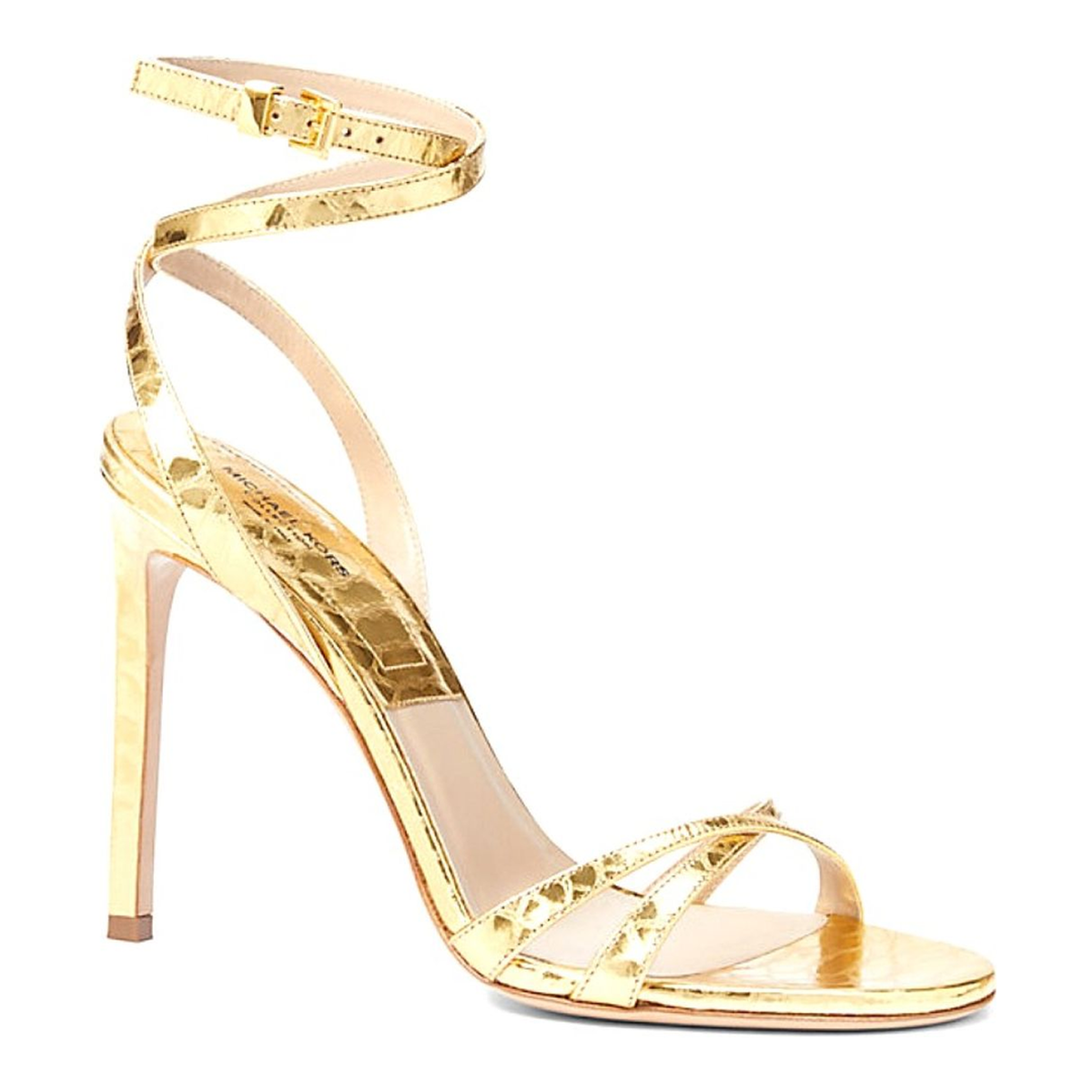 MAYFEYR - MICHAEL KORS - Sandalo Giallo Pelle Size 40 - 46S3HRHA4M710