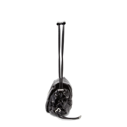 MAYFEYR - Diesel - Scrunch-D-Small Shoulder Bag In Shiny Scrunched Leather - X10331P1003T8013