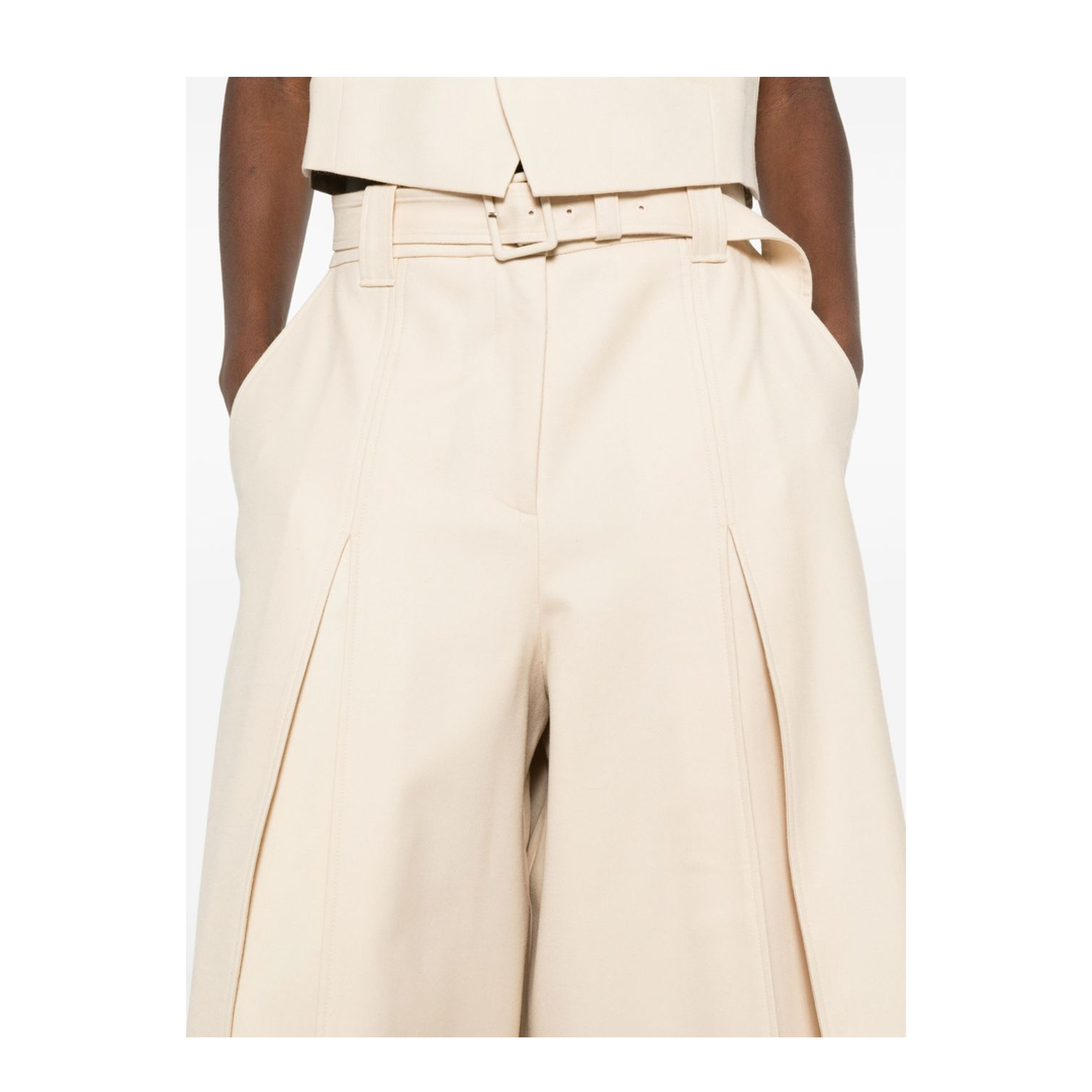 Hypnotic Wool Culotte Cream