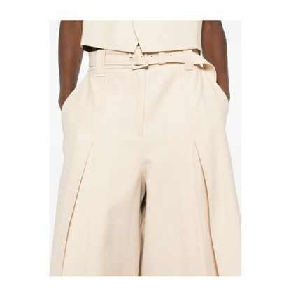 Hypnotic Wool Culotte Cream