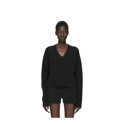 MAYFEYR - Rick Owens - V Neck Sweater - RP02F5650KWP09