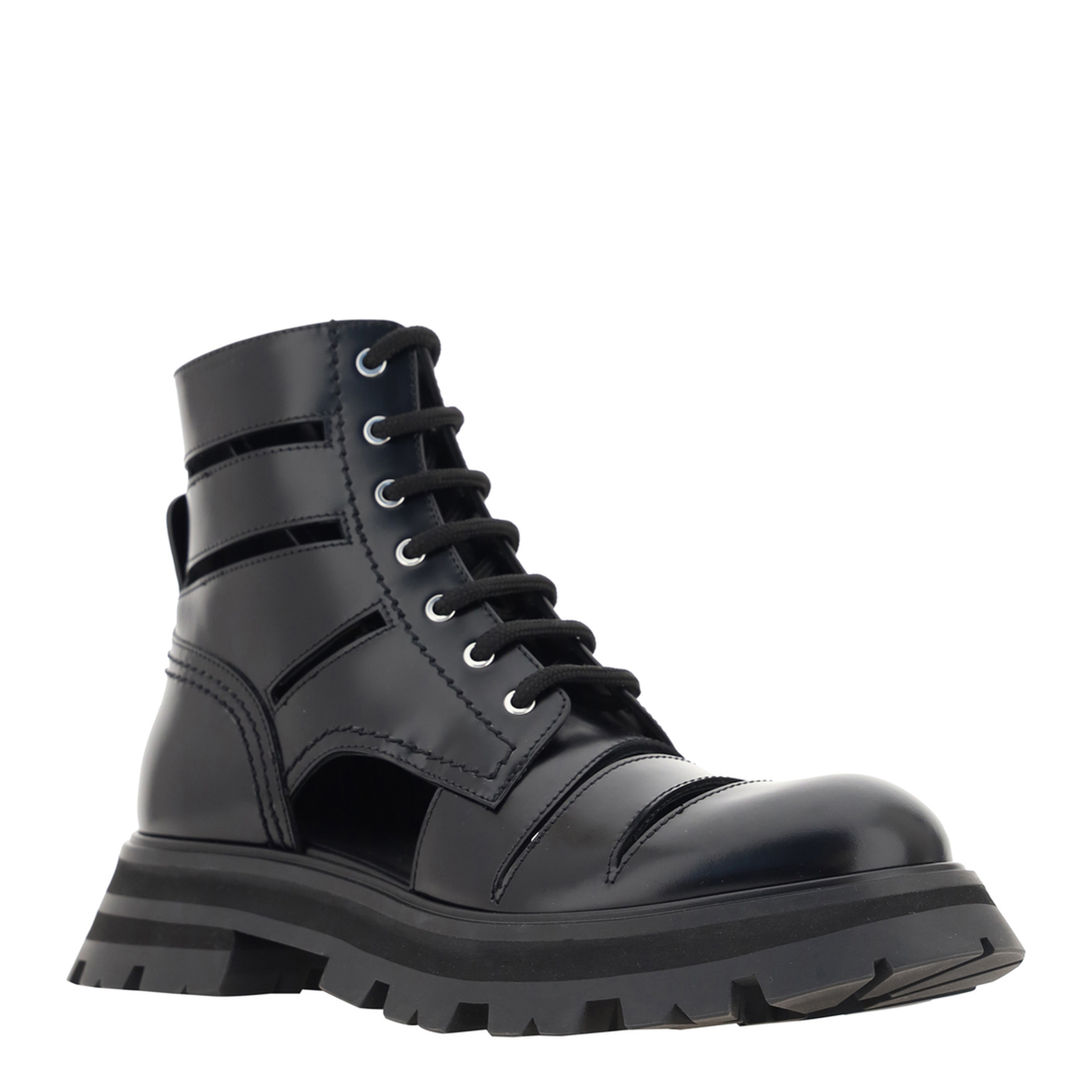 MAYFEYR - Alexander Mcqueen - Wander Combat Boots - 755644WIDU01000