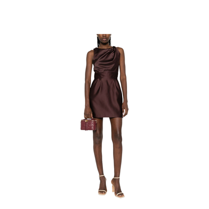 MAYFEYR - Elisabetta Franchi - Dresses Brown - AB87561E2644