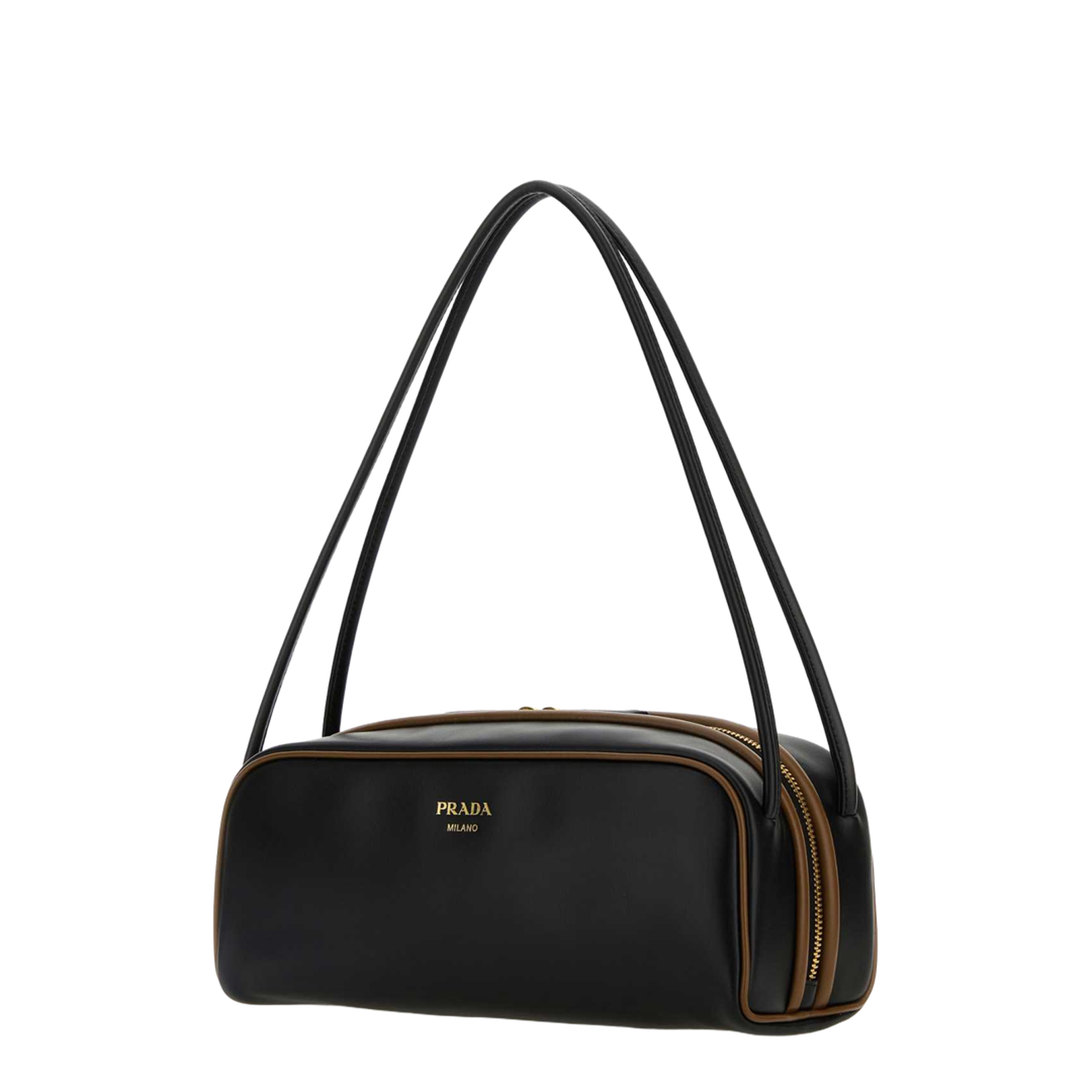 Black Leather Shoulder Bag