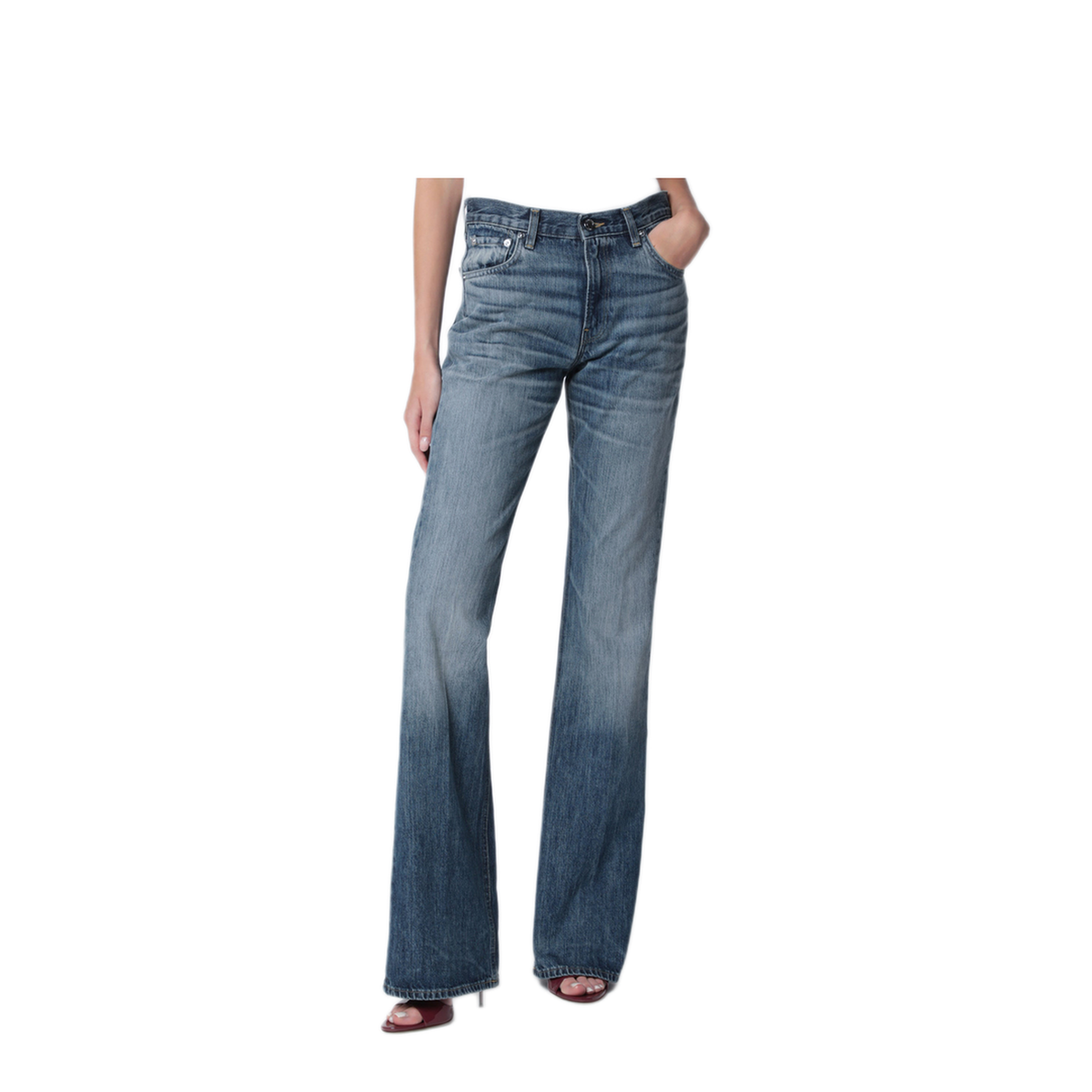 MAYFEYR - Haikure - Flora Jeans In Blue Ryder Denim - HEW03338DF207COL0950