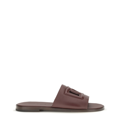 MAYFEYR - Dolce & Gabbana - Grained Leather Sandals - A80397A8N82