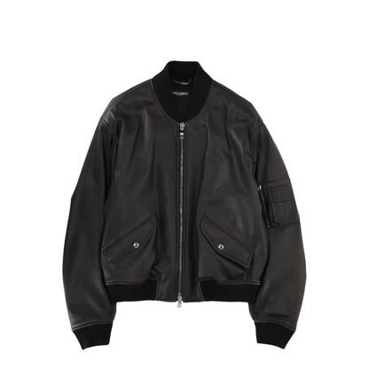 MAYFEYR - Dolce & Gabbana - Leather Jacket - G9BBMLHULY3N0000