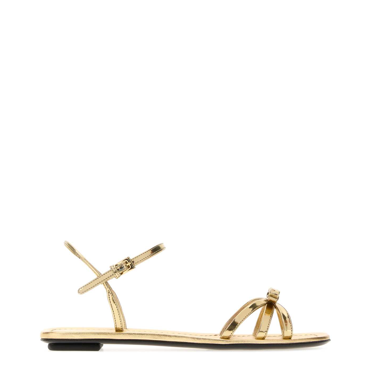MAYFEYR - Prada - Gold Leather Sandals - 1X410OF0053AU1F0522