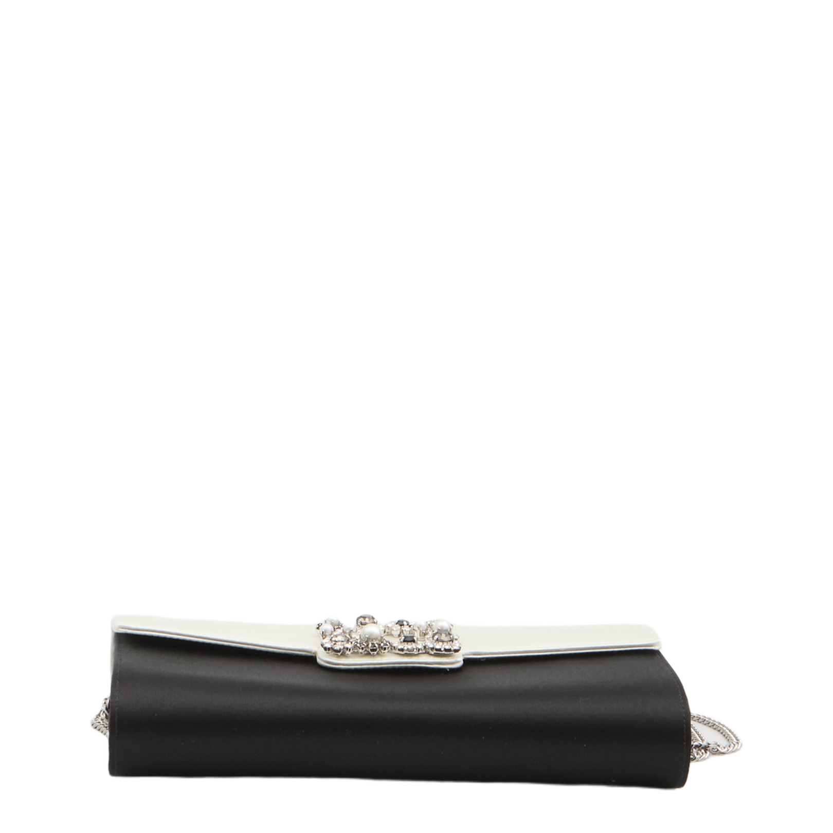 Envelope Flap Flower Buckle Clutch