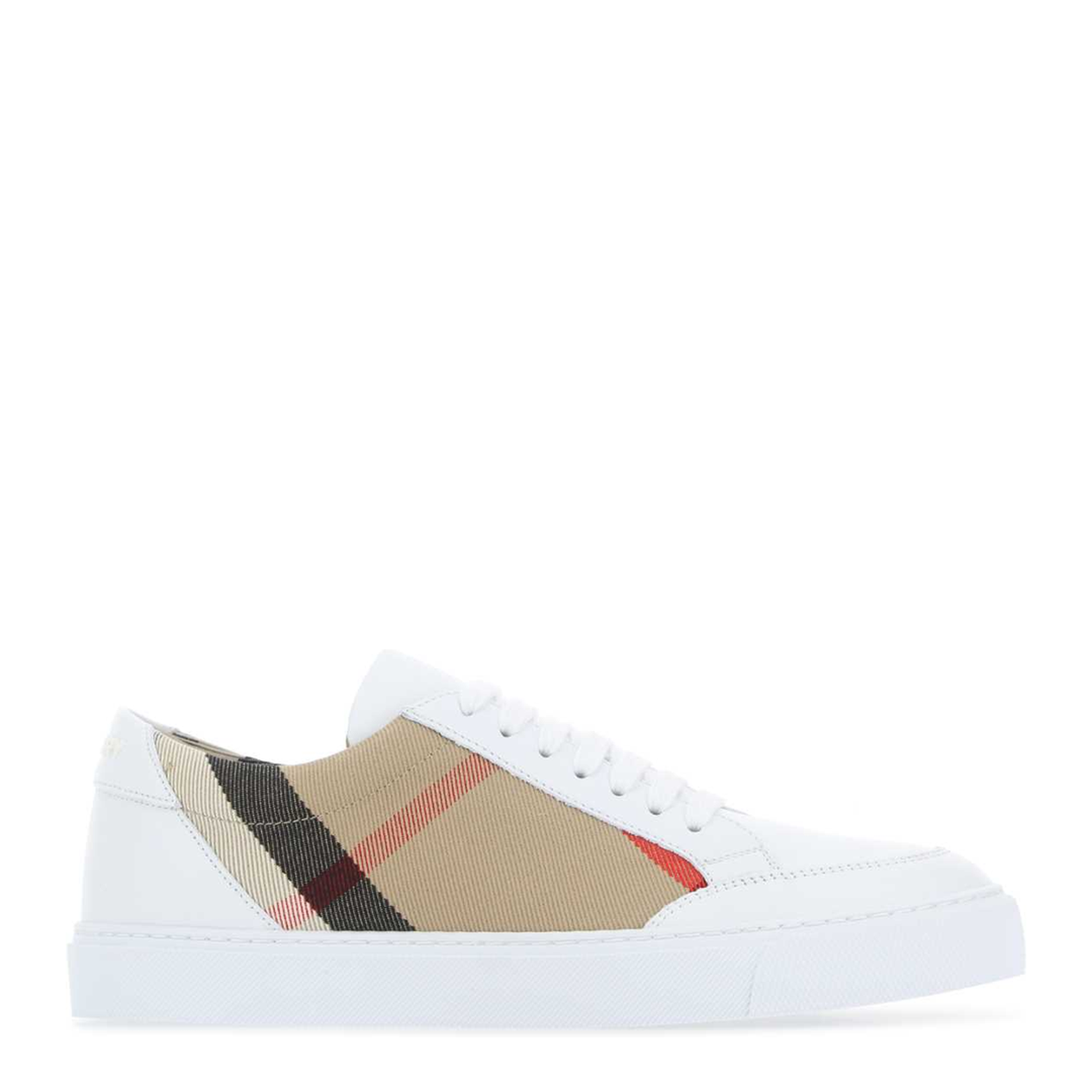 House Check Low Top Optic White Archive Beige