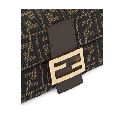 MAYFEYR - Fendi - Baguette Bag In Jacquard Fabric - 8BR850B17A