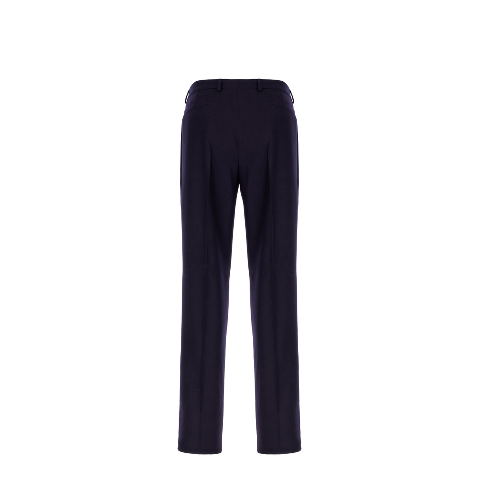 Navy Blue Wool Pants