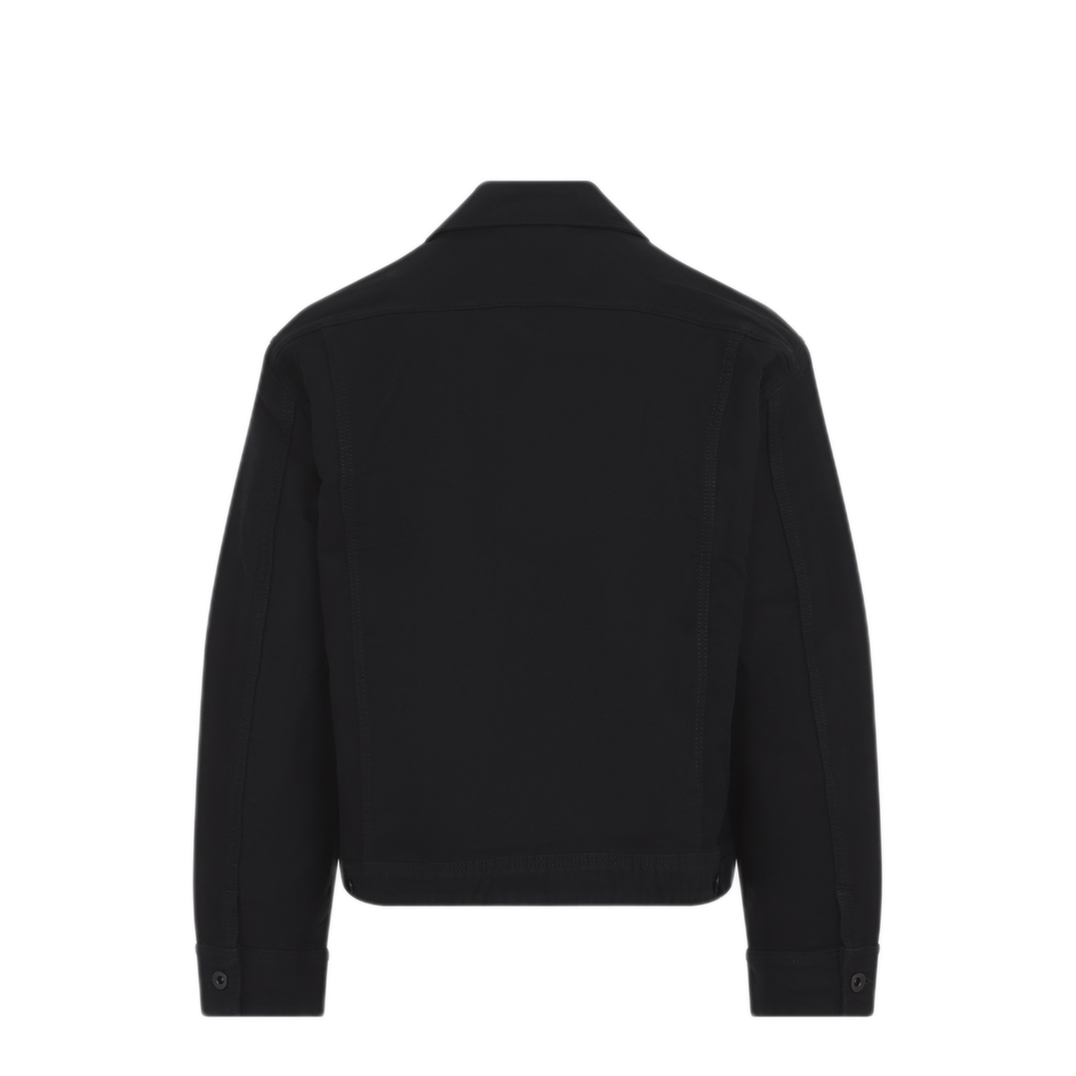MAYFEYR - Studio Nicholson - Black Derby Cropped Jacket - DERBYSNM1442BLACK