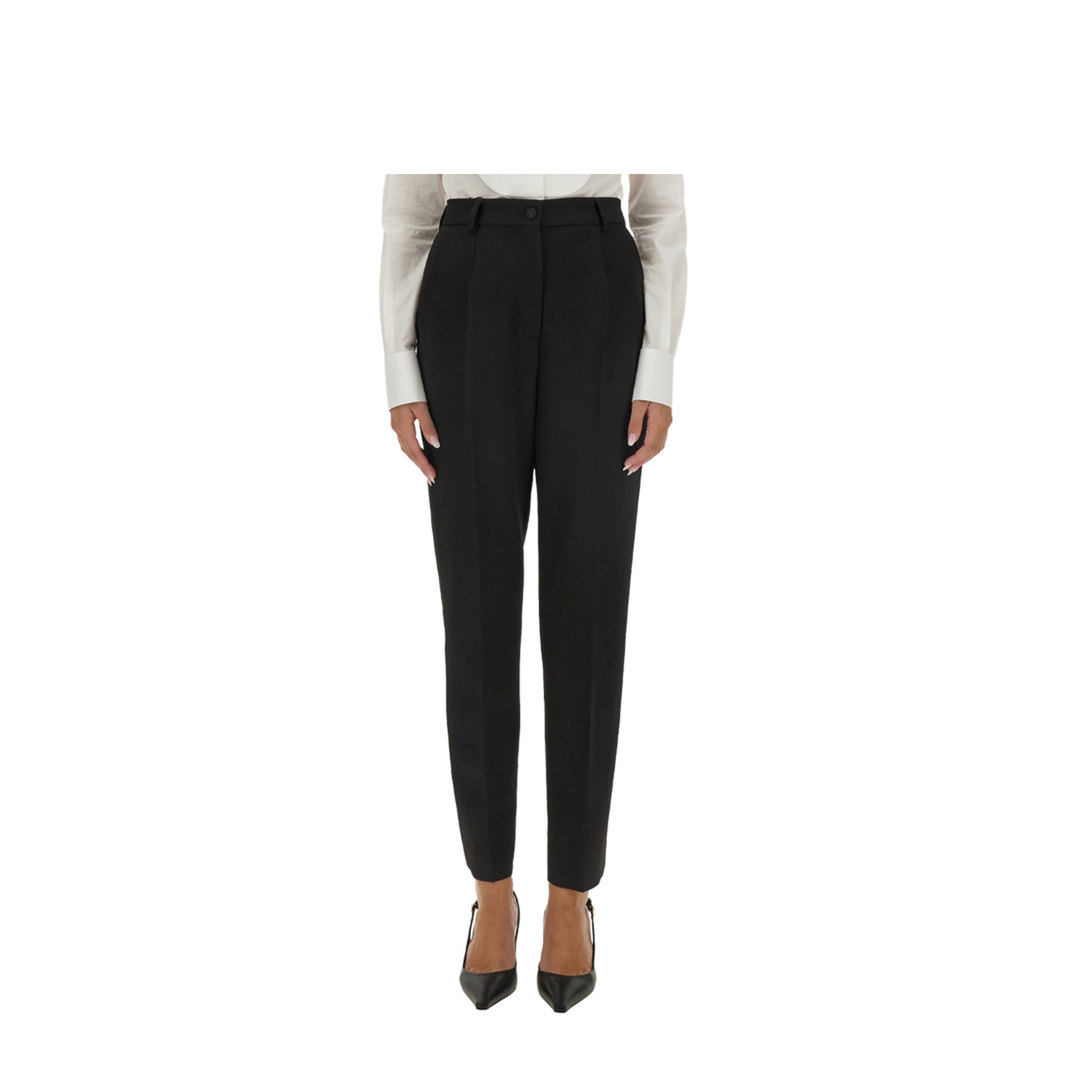 MAYFEYR - Dolce & Gabbana - Tailored Tuxedo Pants - FTAM0TFU21EN0000