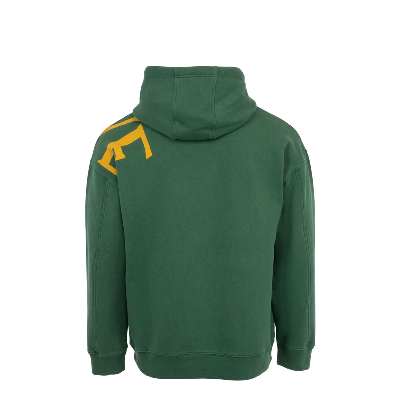Relaxed Fit Hoodie in Cotton Green