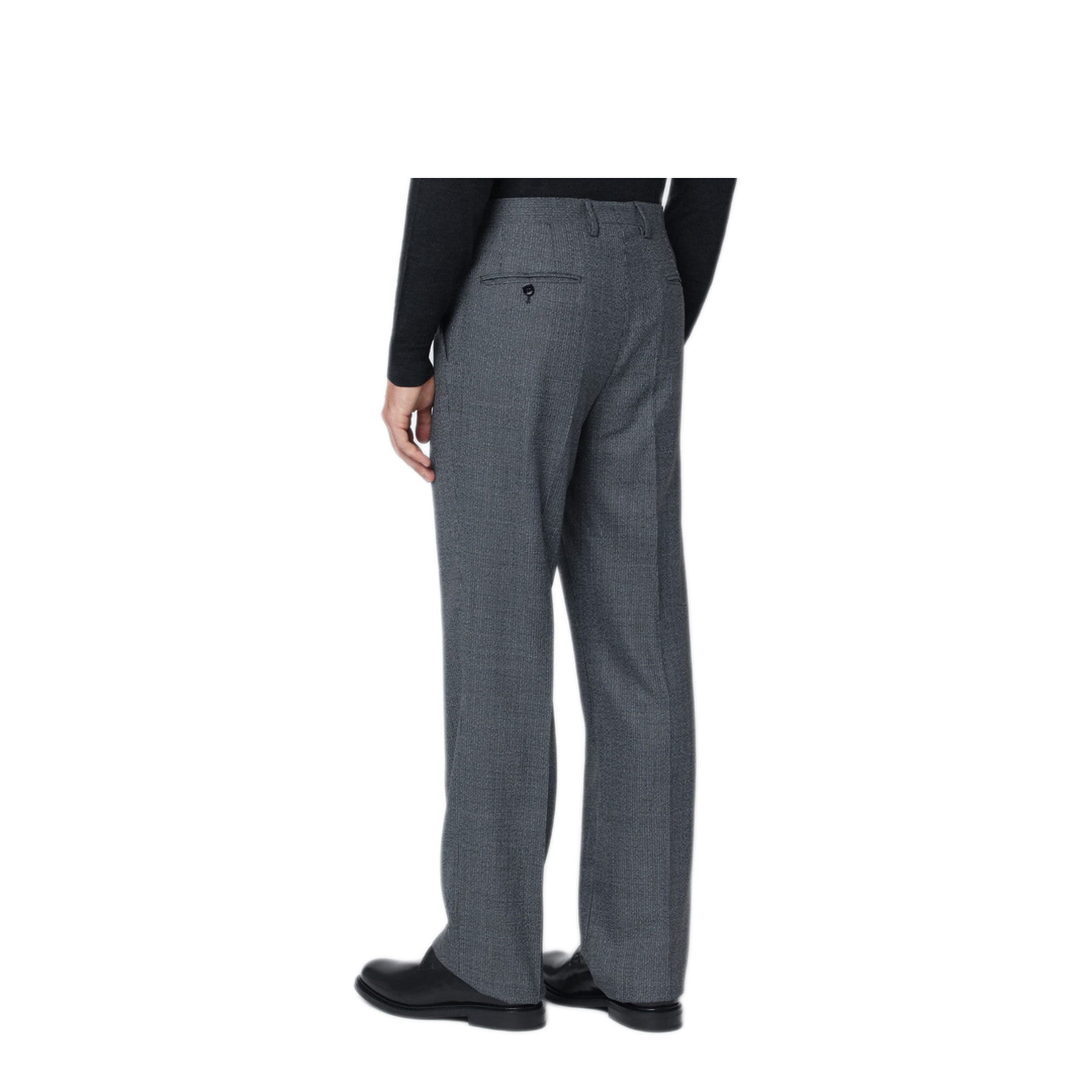 MAYFEYR - Lardini - Grey Wool Trousers - AAPALUAAIF65424930