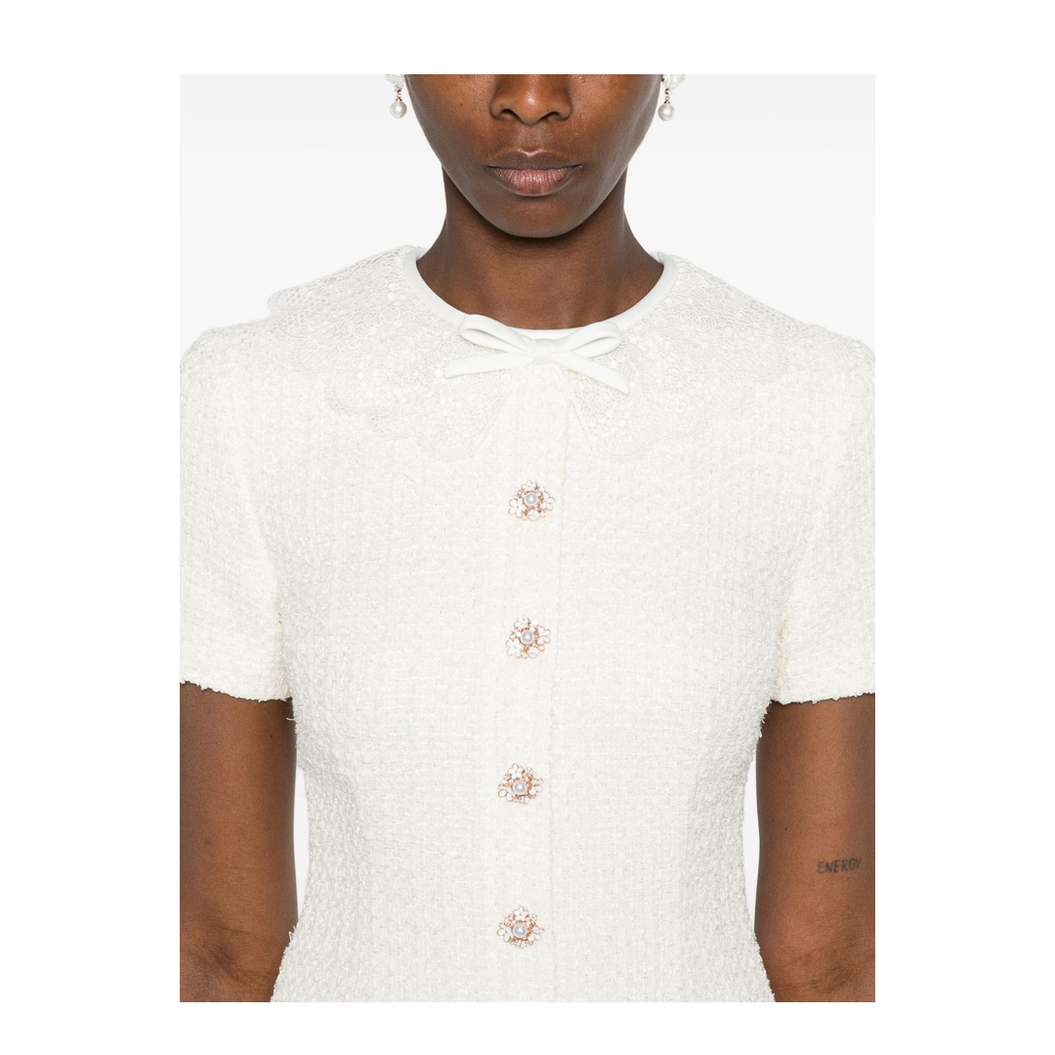 MAYFEYR - Self Portrait - Dresses Ecru - PF26-002SB-CCREAM