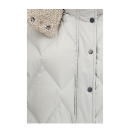 MAYFEYR - Brunello Cucinelli - Padded Vest With Shearling Hood - MD5983549C3671