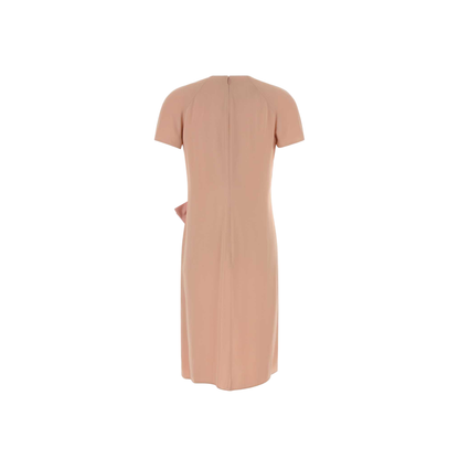 Pink Crepe Dress