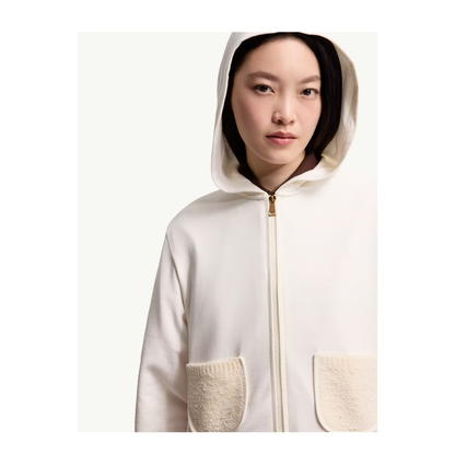 MAYFEYR - Moncler - Cotton Blend Zip Up Sweatshirt - L20938G0000589A8F034