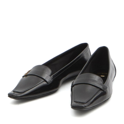 Poppy Ballerinas in Smooth Leather