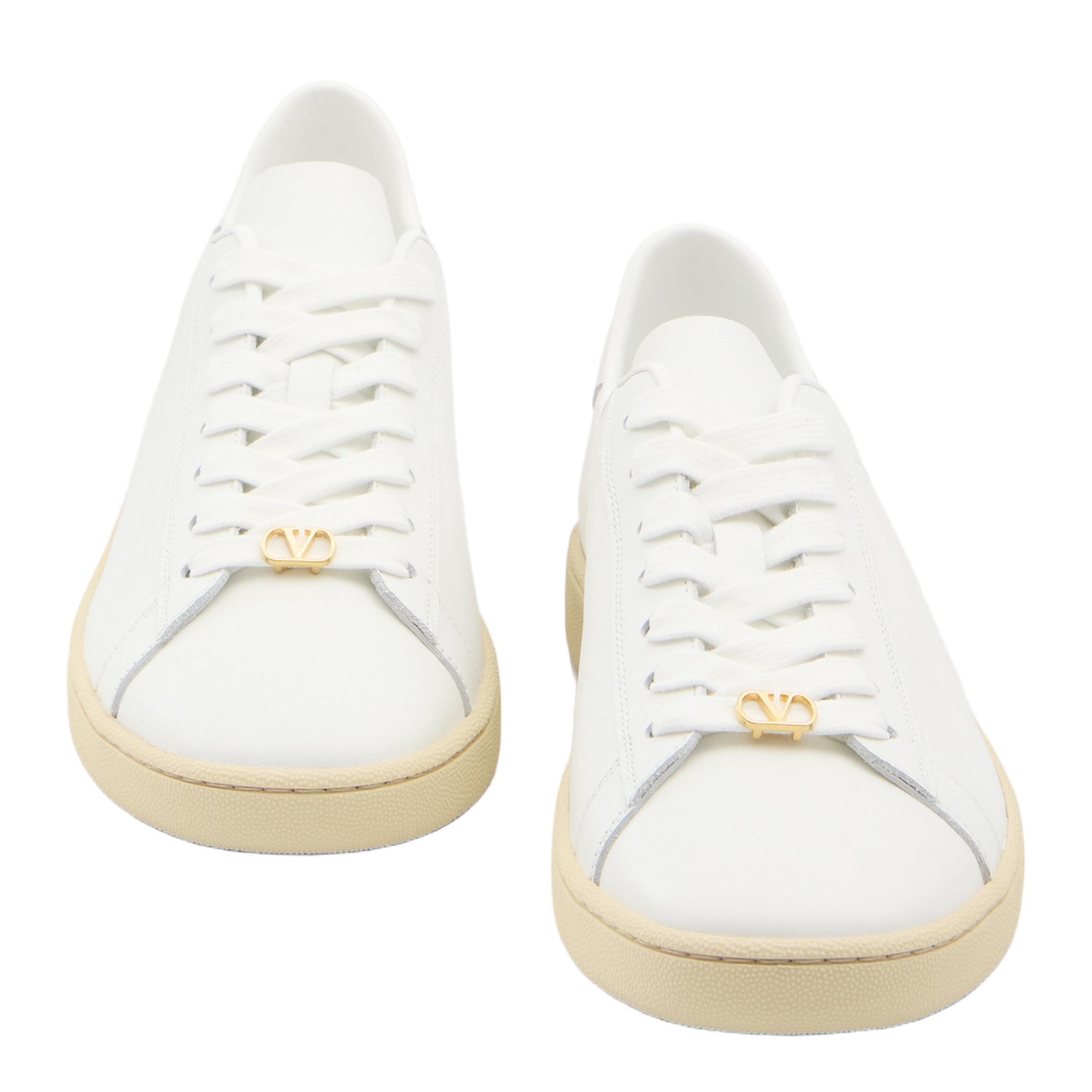 White Leather Sneakers