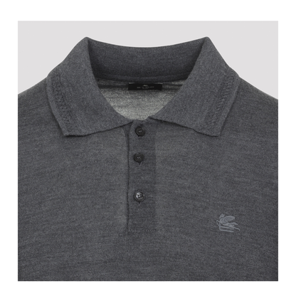 MAYFEYR - Etro - Fuji Knitted L/S Polo - MRKN0014AU12Q