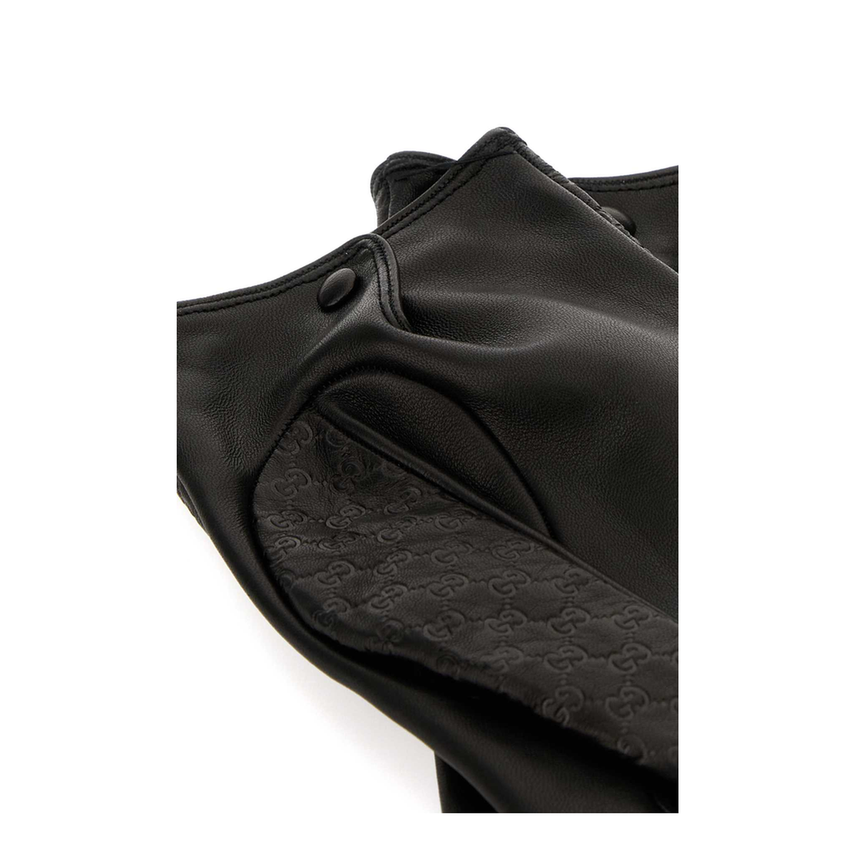 MAYFEYR - Gucci - Dark Brown Nappa Leather Gloves - 8456584SAEA1060