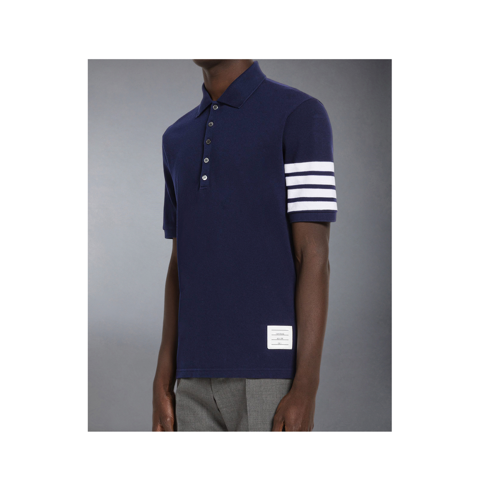 4Bar Cotton Polo Shirt