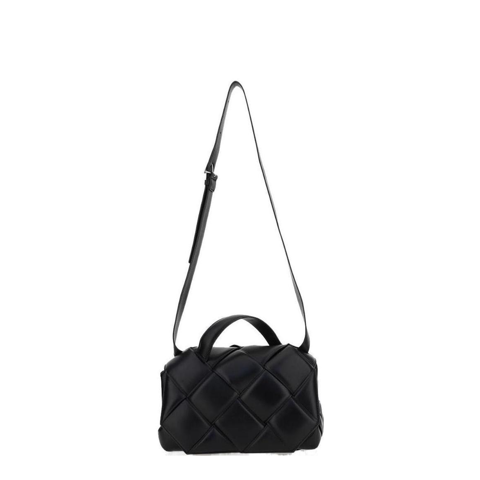Woven Leather Shoulder Bag