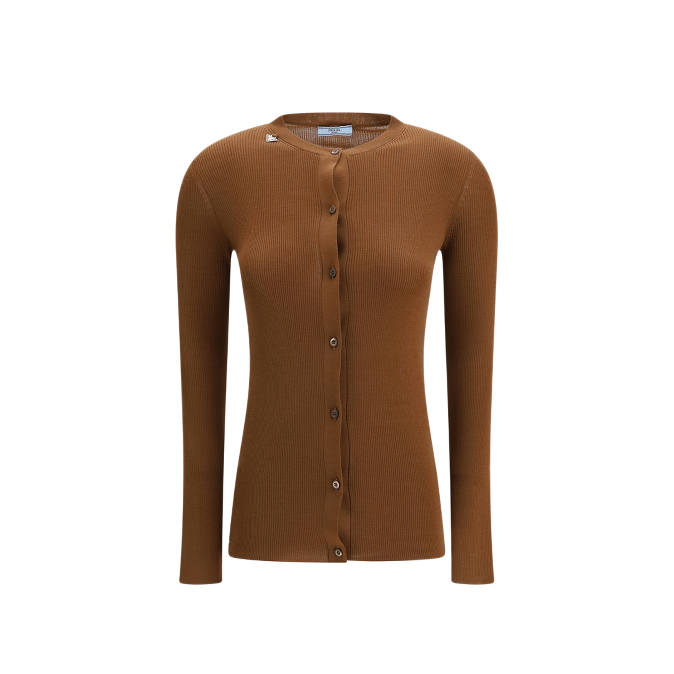 MAYFEYR - Prada - Ribbed Wool Cardigan - P25O06SOOO18PXF0005