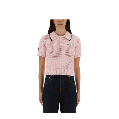 Cotton Mouliné Polo Shirt
