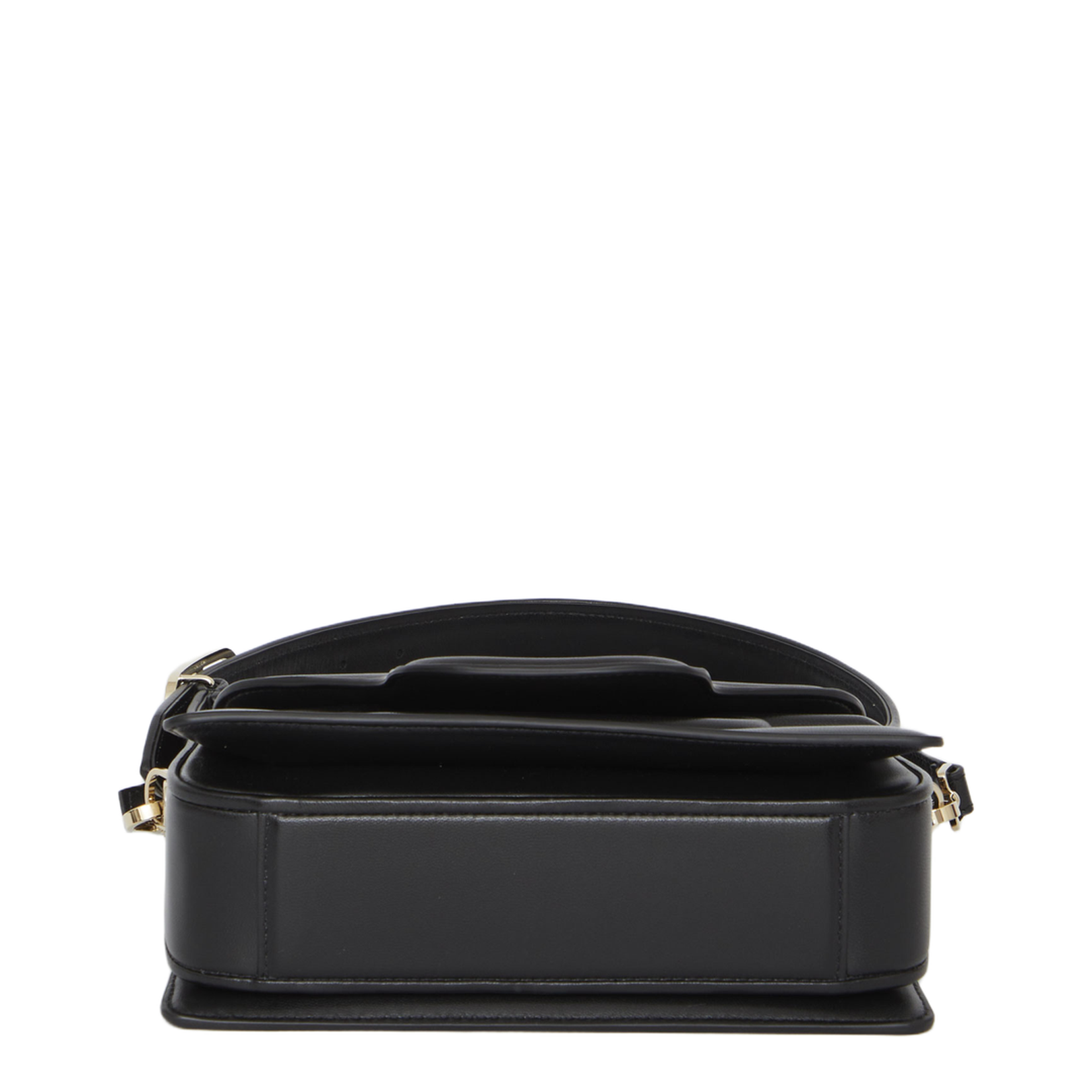 Black Leather Shoulder Bag