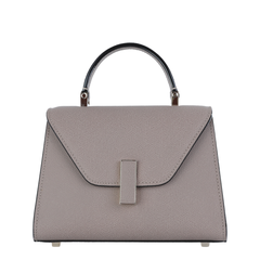 Iside Micro Calf Leather Crossbody Bag - Cashmere Beige