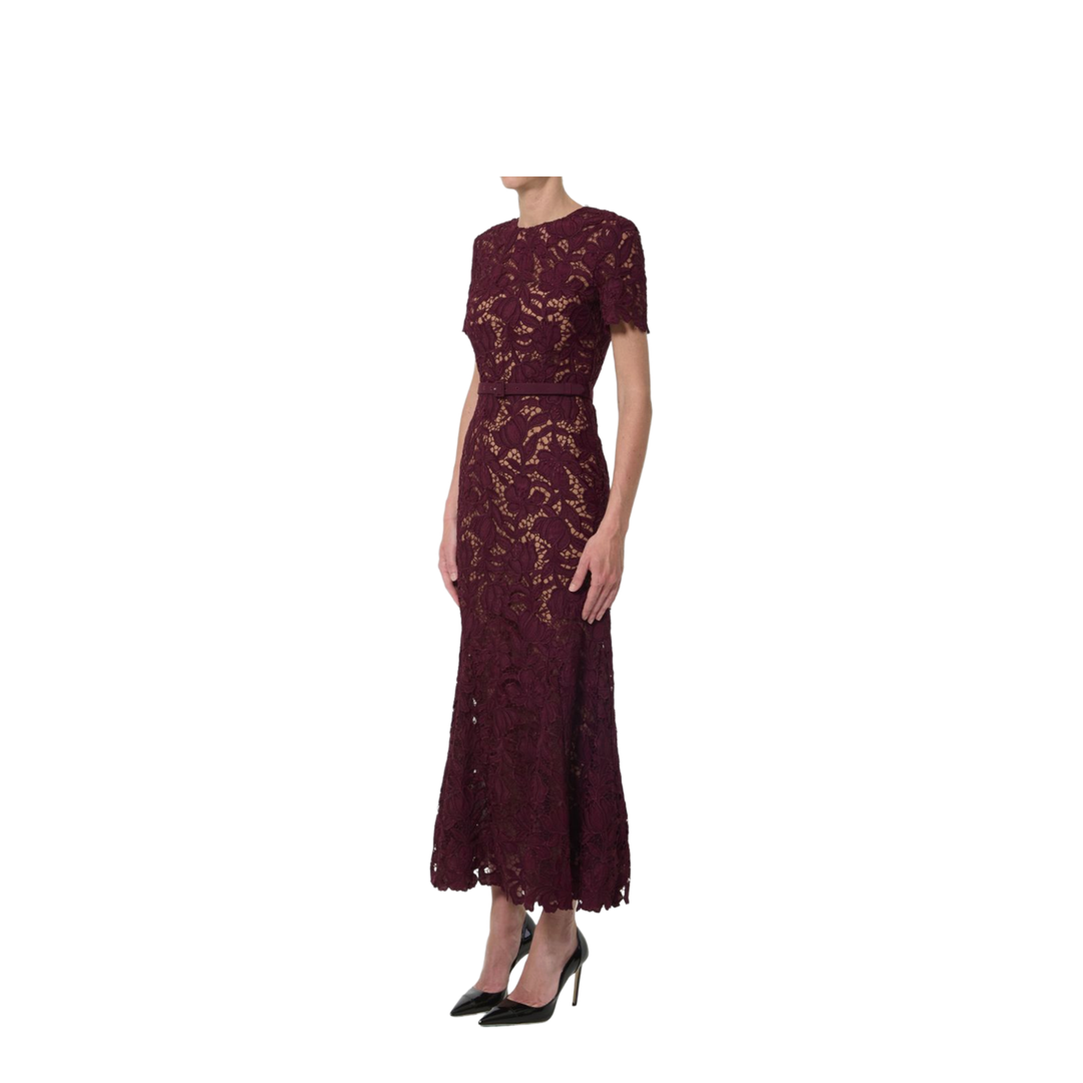 MAYFEYR - Self Portrait - Dresses Bordeaux - PF26-107M-BUBURGUNDY