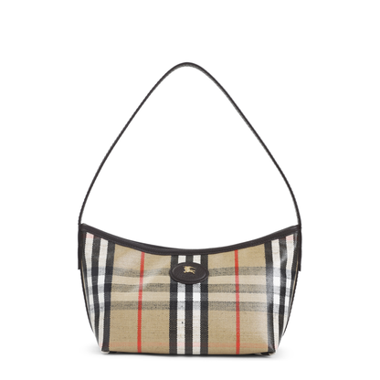 Slim Leather Shoulder Bag