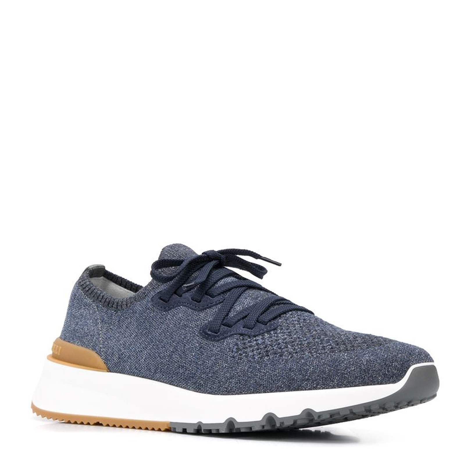 Mesh Knitted Lace Up Trainers