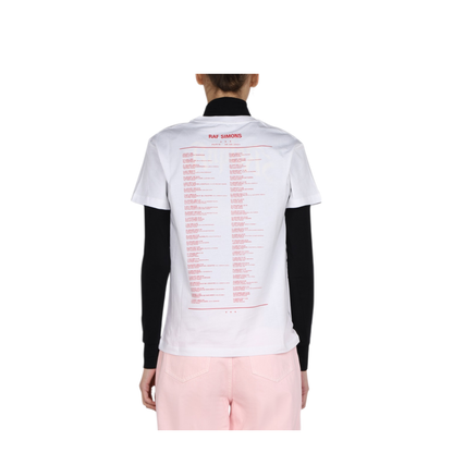 MAYFEYR - RAF SIMONS - Logo Print T Shirt - 221W104190010010