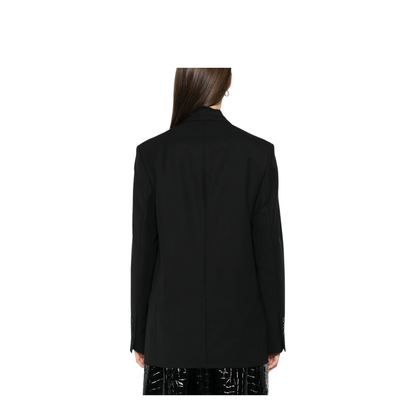 Wool Single-Breasted Jacket