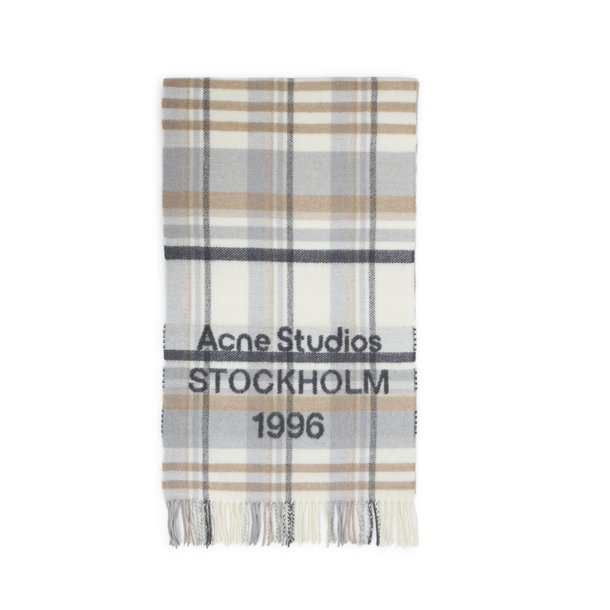 MAYFEYR - Acne Studios - Ays White Wool Scarf - CA0385AYS