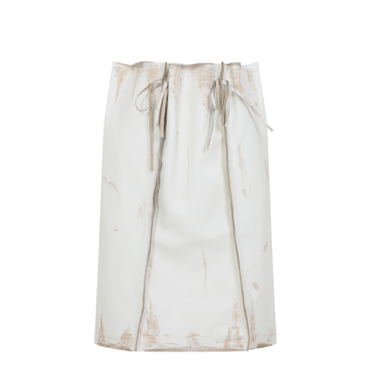 MAYFEYR - Prada - Calf Leather Midi Skirt - 51928SOOO18DD
