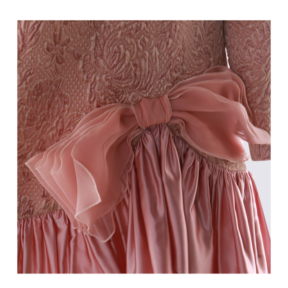 Pink Wool Dress