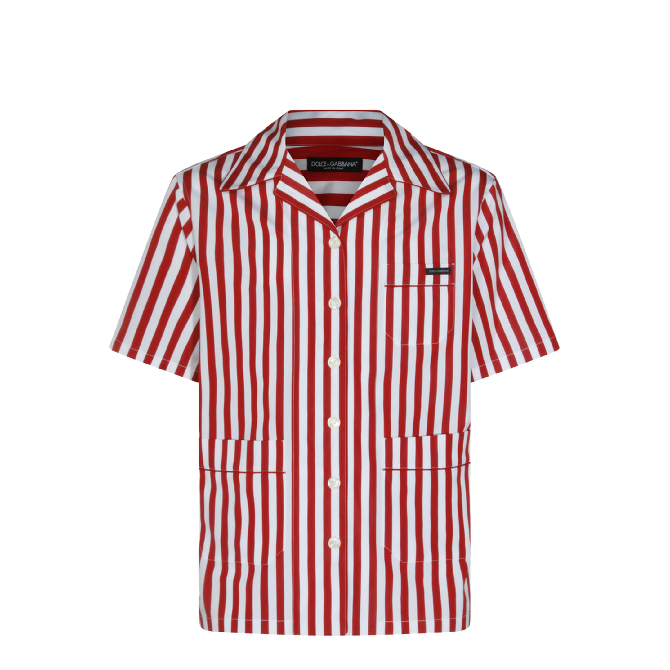 Striped Poplin Shirt