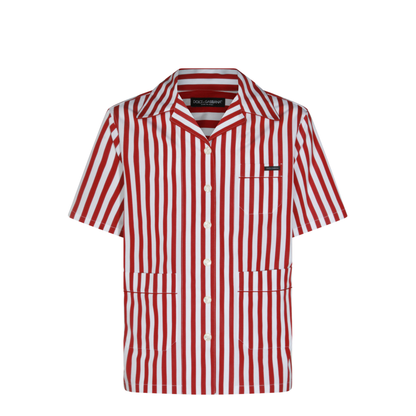 Striped Poplin Shirt