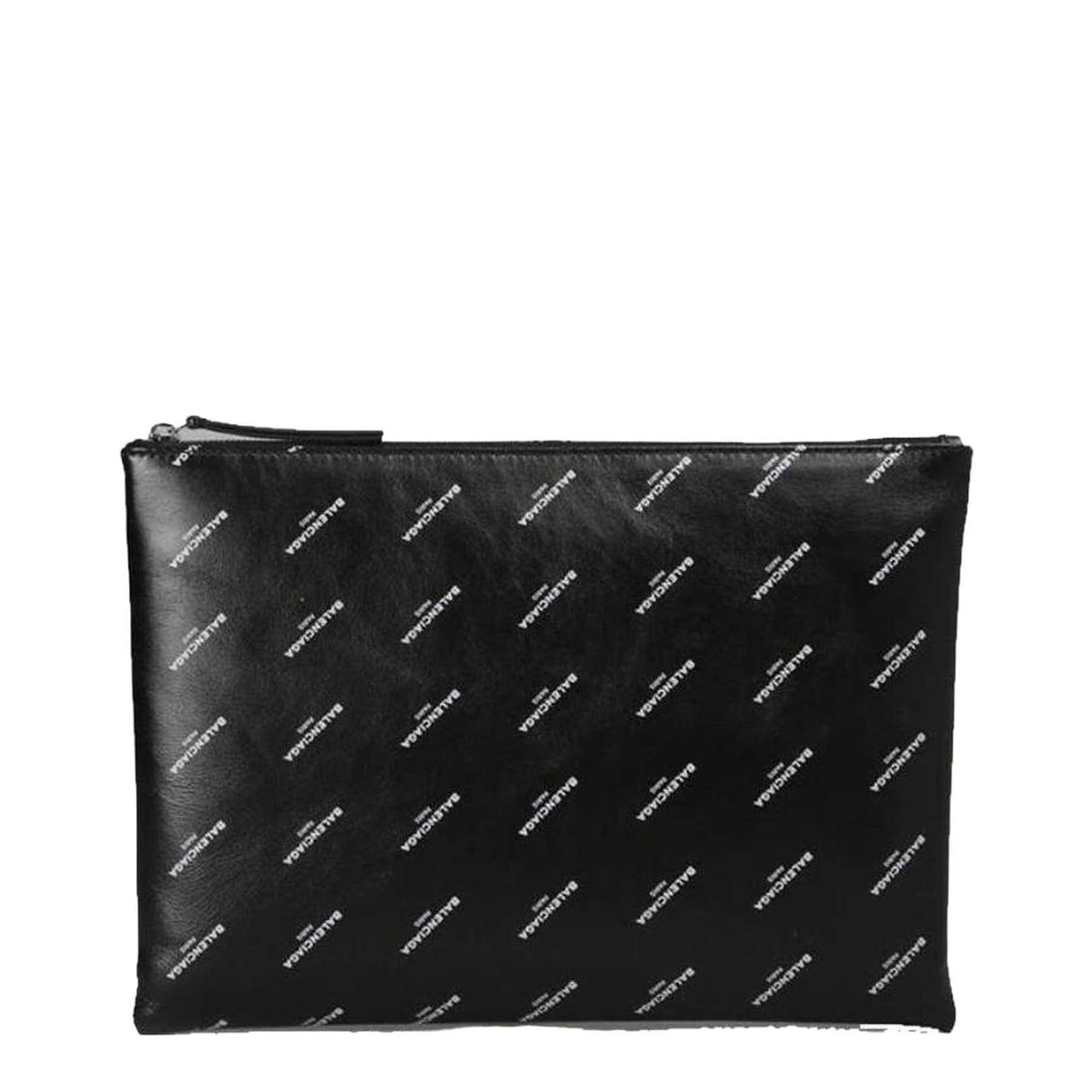 Logo Pattern Clutch Bag