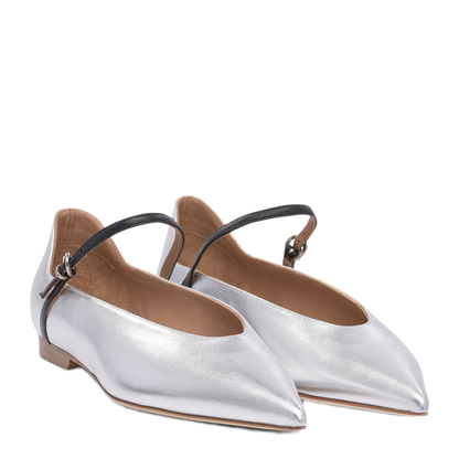 MAYFEYR - Lella Baldi - Ballerinas - LE2501NAPPAARGENTONERO