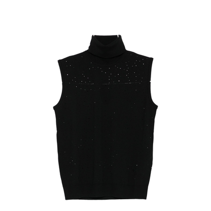 Wool Turtle-Neck Top