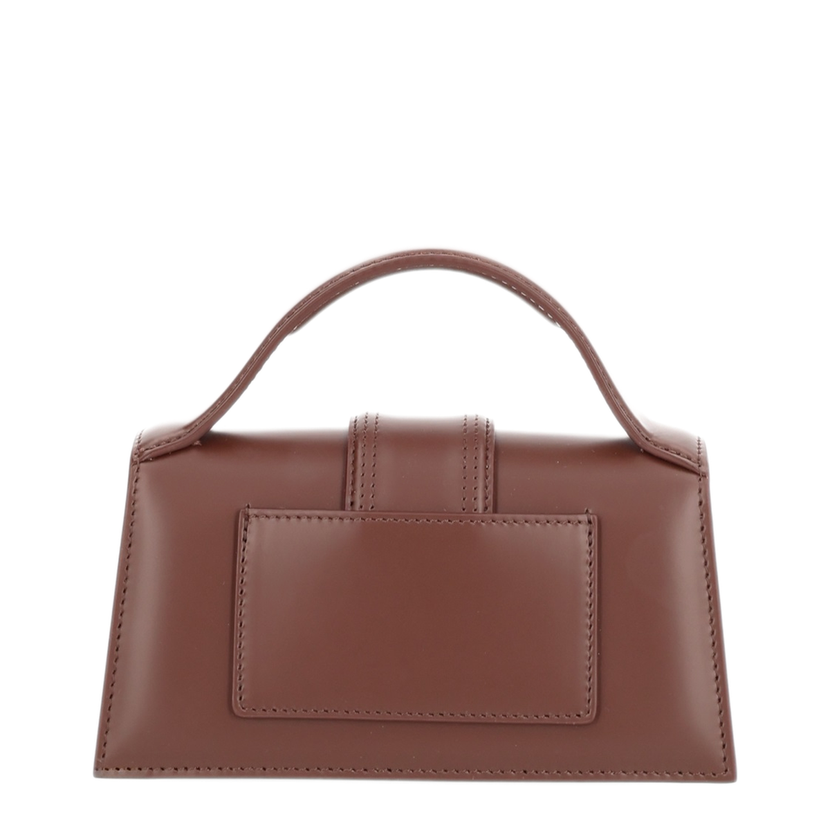 Le Bambino Small Calfskin Handbag - Dark Brown