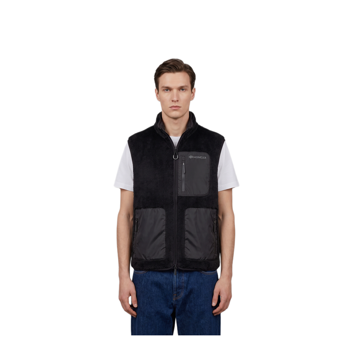 MAYFEYR - Moncler - Reversible Teddy Effect Fleece Vest - L20918G00007899ML999