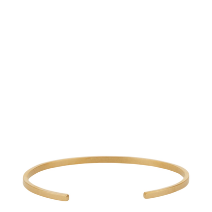 Open Bracelet with Logo
